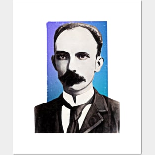 Cuban Poet José Martí illustration Posters and Art